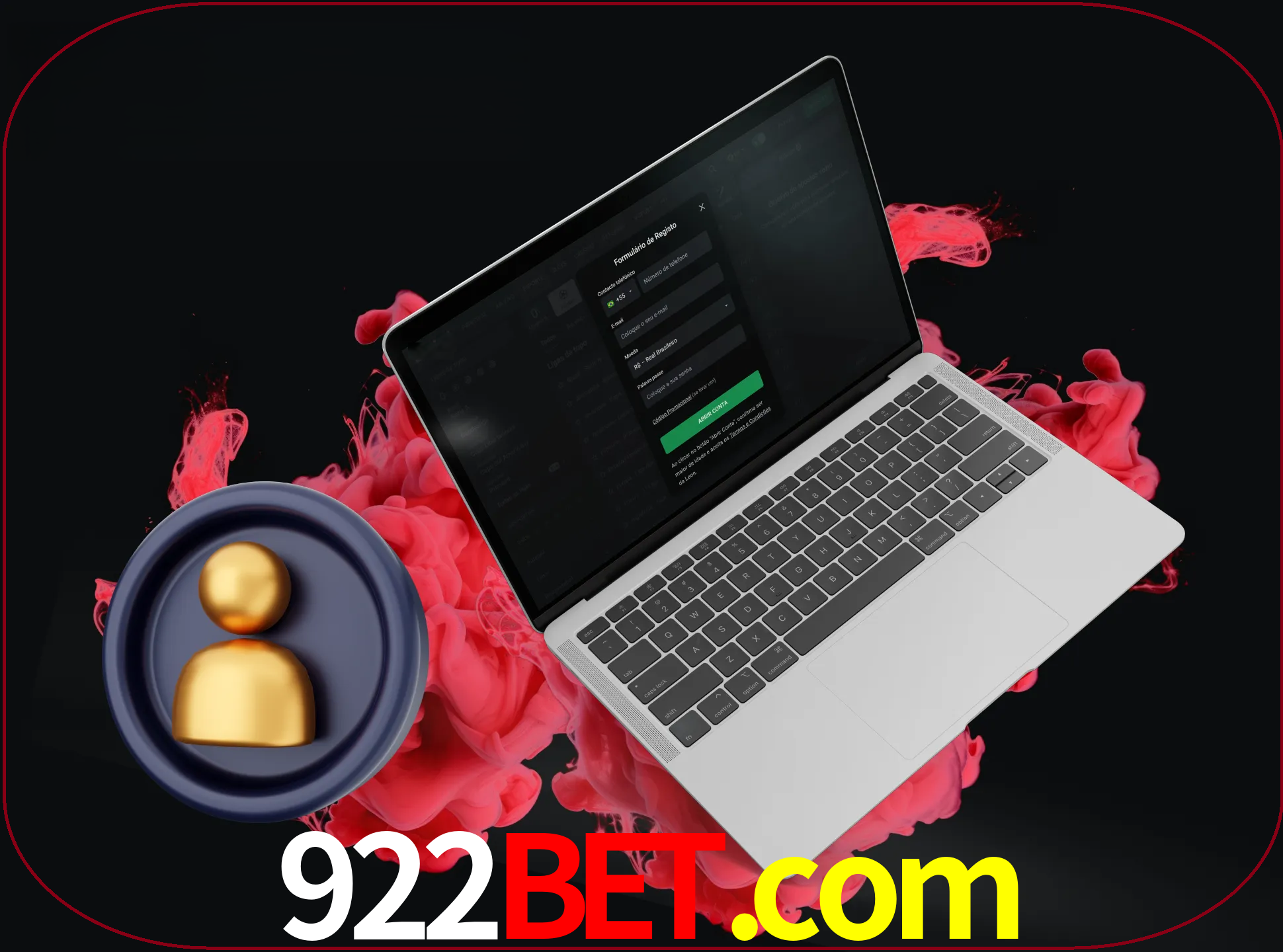 No cabeçalho do site 922bet, clique no botão que o levará a um formulário especial onde terá de introduzir as suas informações actuais.